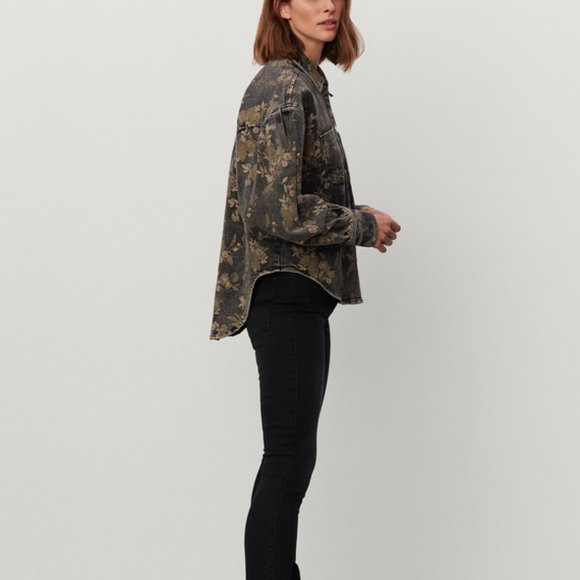 2NDDAY 2ND Edition Harper TT - Denim Print - Long-sleeved Shirt - Picture 2 of 15